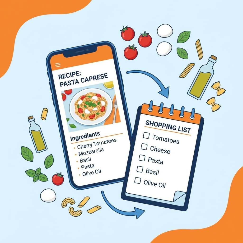 Compra Inteligente: De la Receta a la Lista en Segundos